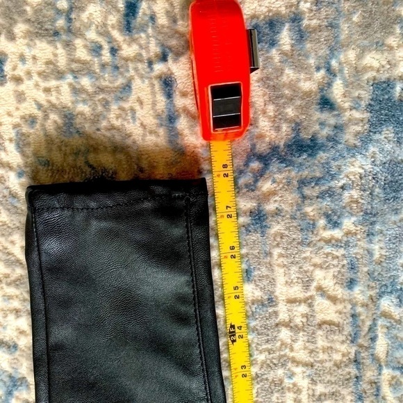 H&M Divided pleather moto high waisted pant size 2 - Picture 10 of 10